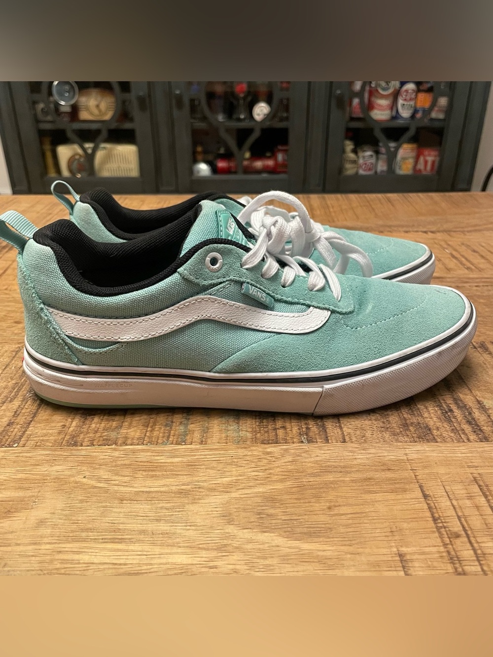 Vans x Kyle Walker shoes men’s size 7.5 
Mint/jade green